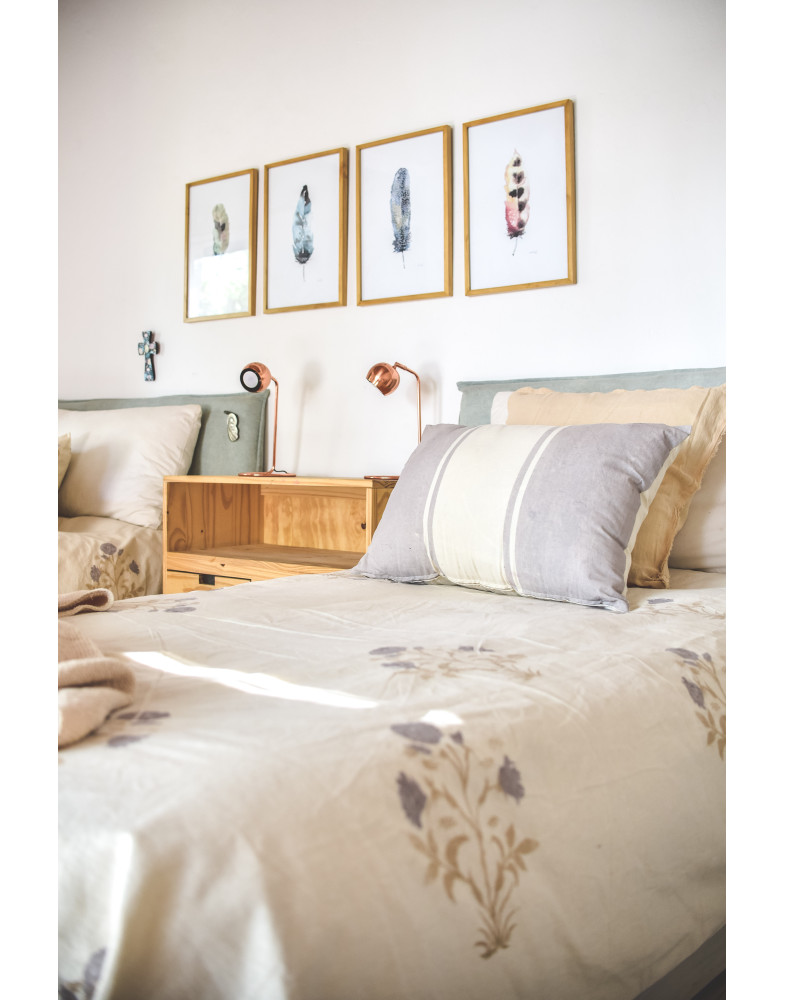 Cubreacolchado cama simple