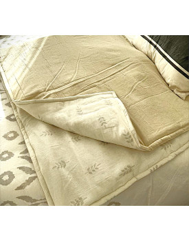 Pie de cama doble