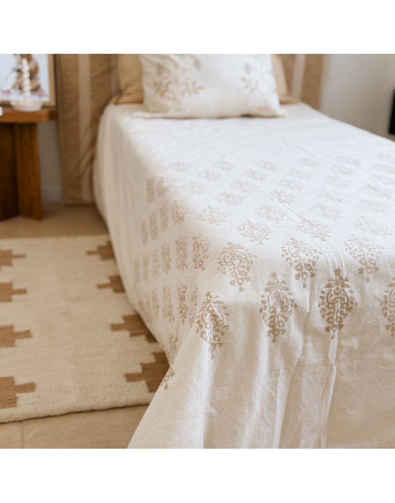 Cubreacolchado cama Twin
