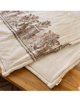 Pie de cama simple